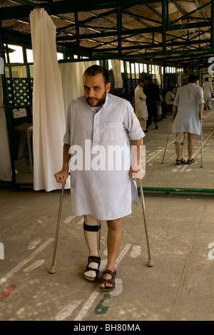 ICRC laufen orthopädische Klinik in Kabul Behandlung von Landminen-Opfer Stockfoto