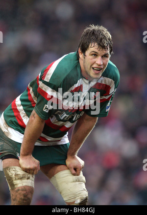 LOUIS DEACON LEICESTER TIGERS RU WELFORD ROAD LEICESTER ENGLAND 16.01.2010 Stockfoto