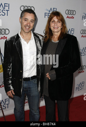 ANTHONY FABIAN JOANNA CASSIDY DIREKTOR & SCHAUSPIELERIN HOLLYWOOD LOS ANGELES CA USA 11.03.2008 Stockfoto