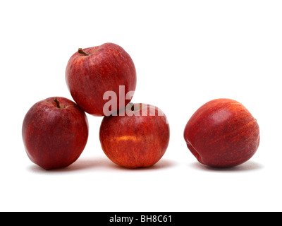 Rote Äpfel Stockfoto