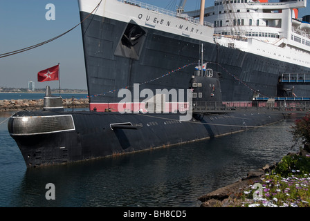 Russische Scorpion Foxtrot-Klasse u-Boot-Long Beach Kalifornien USA Stockfoto