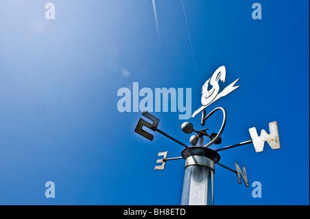 Vane und Kompass Stockfoto