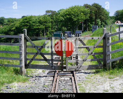 Lynton und Barnstaple schmale Lehre Eisenbahn Stockfoto