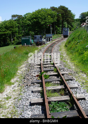 Lynton und Barnstaple schmale Lehre Eisenbahn Stockfoto