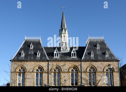 Das Rathaus in Bishop Auckland, Co Durham, England, Großbritannien Stockfoto