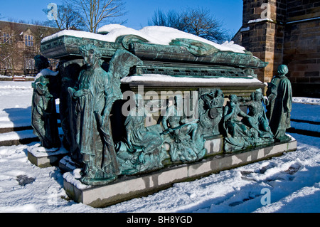 Das Grab an Lord Elphinstone Gründer des Kings College Aberdeen SCO 6038 Stockfoto