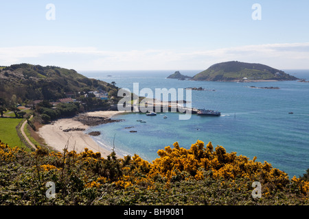 Herm Insel Küste Stockfoto