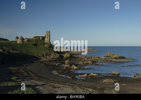 Dunure Schloss Dunure Ayrshire Schottland Stockfoto