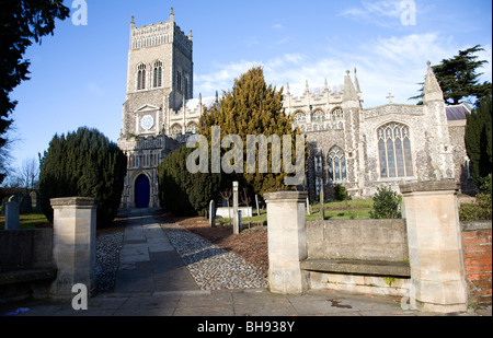 St. Margaret Pfarrei Kirche, Ipswich, Suffolk, England Stockfoto