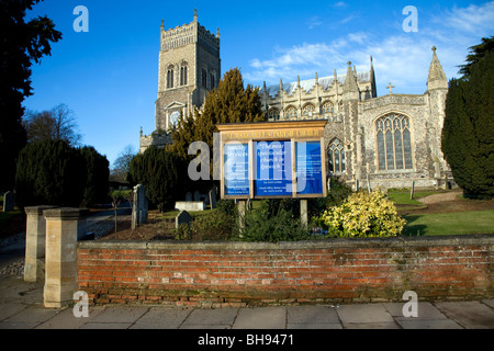 St. Margaret Pfarrei Kirche, Ipswich, Suffolk, England Stockfoto