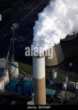 Kraftwerk West Burton, Gainsborough, Nordostengland Stockfoto