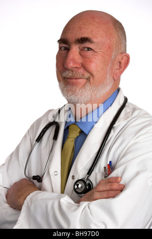Porträt eines Arztes Stockfoto