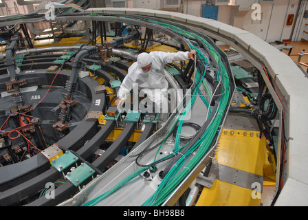 Ausschreibung-Konsortium, kontrollierte wissenschaftliche-technische Recherchen über thermonukleare Fusion. Stockfoto