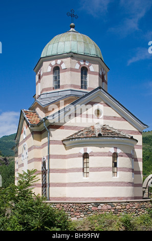 Bulgarien, orthodoxe Kirche, in der Nähe von Iskar Fluß Stockfoto