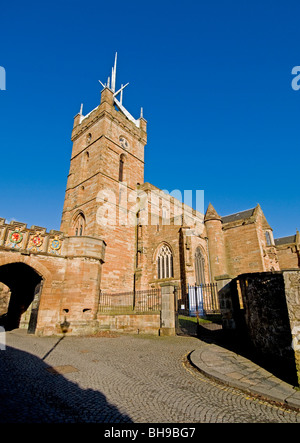 Pfarrkirche St. Michael Linlithgow Palace West Lothian Schottland neben Stockfoto