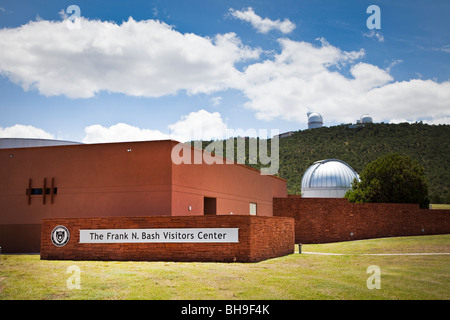 Frank N. Bash Besucherzentrum McDonald-Observatoriums Fort Davis Texas USA Stockfoto