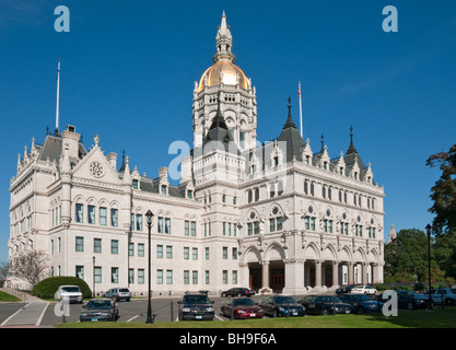 Connecticut Hartford State Capitol Building erbaut 1879 Stockfoto