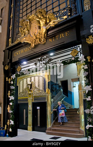 Galeria Guemes Buenos Aires Avenida Avenue Florida Argentinien City Shopping Street Stockfoto