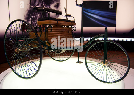 Benz Patent Motorwagen Stockfoto