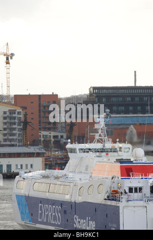 Stena Line-high-Speed-Handwerk in Göteborg. Stockfoto