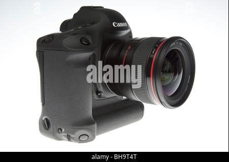 Canon EOS 1D MkIV professionelle digitale SLR-Kamera 2010 - mit Highspeed-24mm f/1.4 USM Typ II-L-Objektiv Stockfoto