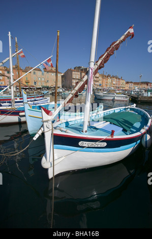 Alten Hafen, Saint Tropez, Var, Cote d ' Azur, Frankreich Stockfoto