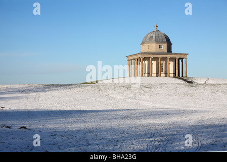 Der Tempel der Minerva, Hardwick Hall Immobilien in Sedgefield, Co Durham, England, Großbritannien Stockfoto