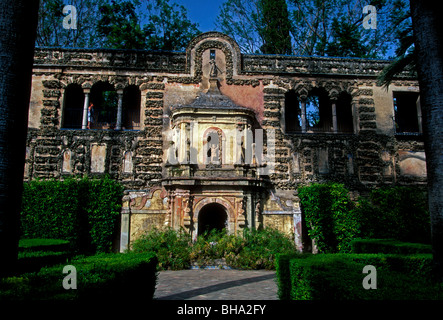 Pavillon von Charles V, El Alcazar, Sevilla, Sevilla Provinz, Spanien, Europa Stockfoto