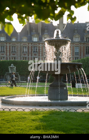 Place des Vosges, Paris, Frankreich Stockfoto