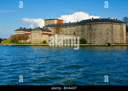 Vaxholms Fästning (Festung) in Vaxholm in Stockholms Skärgården (Stockholmer Schären), Schweden Stockfoto