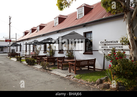 Das Caledonian Inn (behauptete, die älteste kontinuierlich genehmigten Voraussetzungen in Victoria zu sein), Port Fairy, Victoria, Australien. Stockfoto