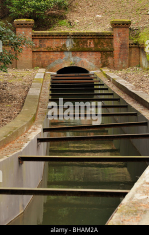 Wasser-Aquädukt von Lake Biwa-Ko durchzogen nanzen Tempel Bezirke, Kyoto JP Stockfoto