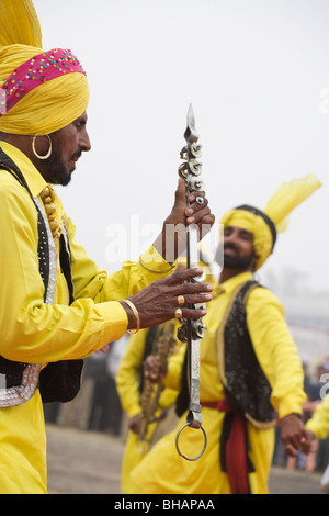 Maghi Mela Indien Punjab Tradition Festival Musik Stockfoto