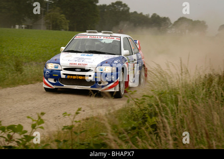 Ford Escort Cosworth WRC 2009 Rallye niederländische Paradigit-ELE Stockfoto