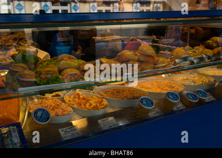 Meeresfrüchte-Nordsee-Fast Food-Kette Viktualienmarkt square Altstadt München Bayern Deutschland Europa Stockfoto