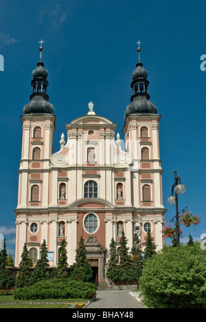 St. Nikolaus Kirche in Otmuchów, Opolskie, Polen Stockfoto