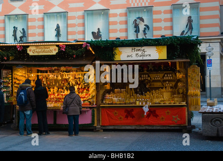 Marienplatz Altstadt München Bayern Deutschland Europa Stockfoto
