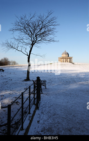 Der Tempel der Minerva, Hardwick Hall Immobilien in Sedgefield, Co Durham, England, Großbritannien Stockfoto