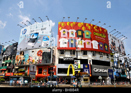 Straßenszene, Jalan Bukit Bintang, Kuala Lumpur, Malaysia Stockfoto