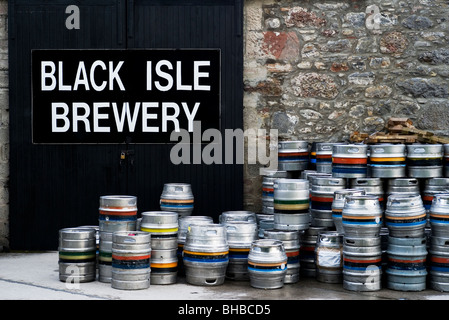 Die Black Isle Bio-Brauerei, Munlochy, Schottland Stockfoto