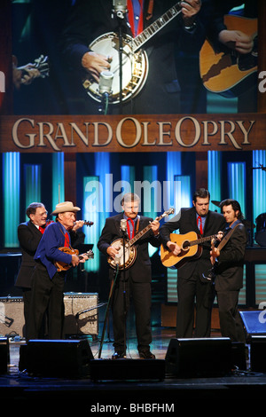 Jesse McReynolds & Virginia Boys, Grand Ole Opry, Nashville, Tennessee, USA Stockfoto