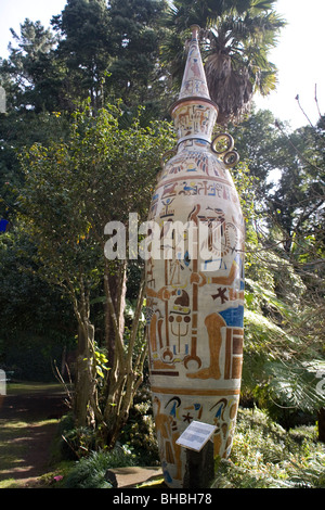 Portugal Madeira Monte tropischen Garten weltweit höchste Vase Stockfoto