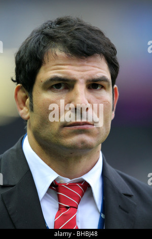MARC LIÈVREMONT Frankreich RU COACH MURRAYFIELD EDINBURGH Schottland 7. Februar 2010 Stockfoto