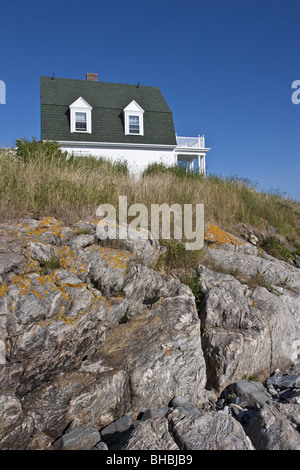 Das Museum am Marshall Leuchtturm in Port Clyde, Maine Stockfoto