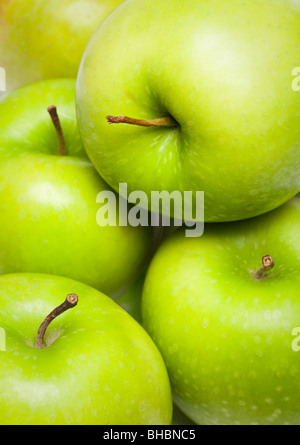 Grüne Äpfel Stockfoto