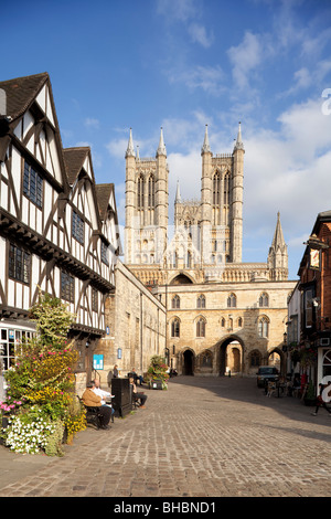 [Lincoln Kathedrale] Lincolnshire UK Stockfoto