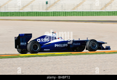 Rubens BARRICHELLO (BRA) fahren in der Williams FW31 Formel1 Rennwagen Stockfoto