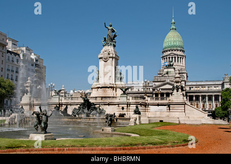 Palacio del Congreso Kongreßgebäude Buenos Aires Regierung Monserrat Argentinien Stockfoto