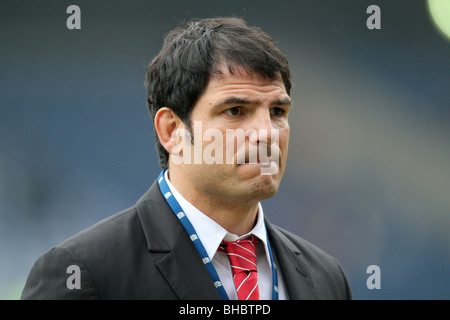 MARC LIÈVREMONT Frankreich RU COACH MURRAYFIELD EDINBURGH Schottland 7. Februar 2010 Stockfoto