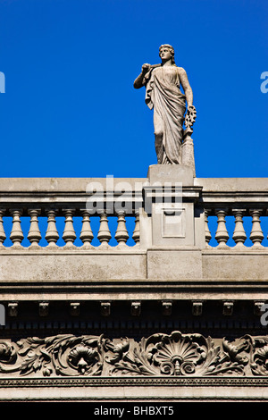 Architektur / frühe viktorianische Italianate Villa ca. 1893 im Vorort Carlton / Melbourne Victoria Australien. Stockfoto